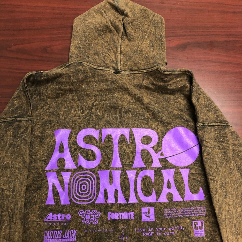 Travis Scott FORTNITE “TheScottsWorldEvent” Hoodie - Picture 6 of 7